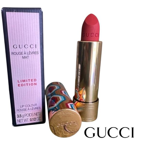 GUCCI ROUGE À LÈVRES MAT – LIMITED EDITION | JANET RUST 505 - Picture 14 of 17